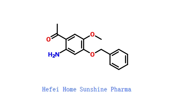 1-[2-Amino-5-metoksi-4-(fenilmetoksi)fenil]etanol CAS 75665-73-5