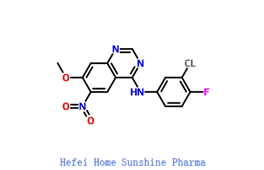 N- (3-kloro-4-fluorofenil) -7-metoksi-6-nitrokinazolin-4-amin CAS 179552-74-0