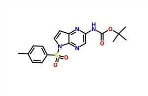 Terc-butil 5-tozil-5H-pirolo [2,3-b] pirazin-2-ilkarbamat CAS 1201187-44-1