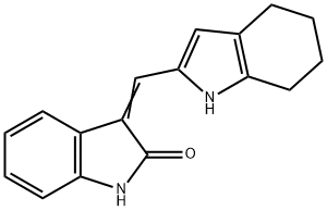 (Z) -3-((4,5,6,7-tetrahidro-1H-indol-2-il) metilen) indolin-2-on CAS 204003-85-0