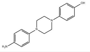1-(4-Aminofenil)-4-(4-hidroksifenil)piperazin CAS 74853-08-0