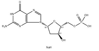 2'-deoksigvanozin 5'-monofosfat dinatrijeva sol CAS 33430-61-4